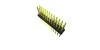 MTSW-119-07-G-D-080-RA Connector Header R/A 38POS 2.54MM