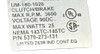 5370-273-273    Clutch Brake Max R.P.M 3600, V90DC, Max Watts 25, UM 50-1020-C, Comes with hardware