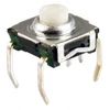TL6100AF130QP Tactile Switch SPST-NO Top Actuated Through Hole