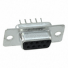 Pack of 4 L77SDE09SOL2 Connector D-Sub RCPT 9 Position Vert SLDR