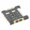 Pack of 5   693010010601   Connector 6 Position Card SIM Card Surface Mount, Right Angle Gold