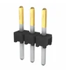 Pack of 4 TMM-103-02-L-S Connector Header Through Hole 3 position 0.079" (2.00mm)