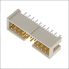 Pack of 4 HTSS-110-01-L-D Connector Header Through Hole 20 position 0.100" (2.54mm)