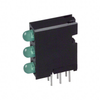 L934SA/3GD-CPQ LED Uni-Color Green 565nm 6-Pin