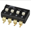 Pack of 4 1571983-4  Switch Dip SPST 4 Position Surface Mount Slide (Standard) Actuator 25mA 24VDC