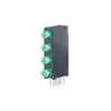 WP934SB/4GD   LED Uni-Color Green Circuit Board Indicators 3mm  565nm 8Pin :RoHS
