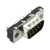 Pack of 2 LD09P24A4GX00LF Connector D-SUB Plug 9POS Vert SLDR, RoHS