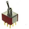 U31SPDCGE Toggle Switches 3PDT 5A 120V Miniature