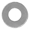 Pack of 10  MFWZ 003  Washer Flat M3 0.53mm Thick Steel :RoHS
