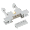 4610-6350   10Position Rectangular Plug Connector IDC Gold 26-28 AWG