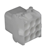 Pack of 10  350782-1  Connectors 9 Rectangular  - Housings Receptacle Natural