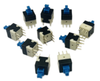 10Pcs Latching 7x7mm Mini Tactile Push Button Switch On-Off DIP-6pins