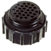 206039-1   Circular Connector 28 Position Plug Housing Free Hanging (In-Line) Coupling Nut