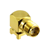 Pack of 2  CONSMA002-SMD-G  Connector Receptacle  Right Angle 50Ohm Surface Mount :RoHS
