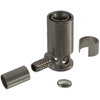 131-1403-116  SMB Connector Plug, Female Socket 50Ohm Free Hanging (In-Line), Right Angle Solder