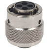 UT06104SH  Connector 4 Position Circular Plug Housing Free Hanging (In-Line) Coupling Nut