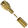 132195RP   RP-SMA Connector Plug, Female Socket 50Ohm Free Hanging (In-Line) Solder
