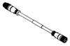 1300280136   PCB Cordset 2M 5Pole 4A 22G Fem-Male