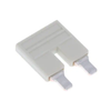 2010-402  Terminal Block 2 Position Cross Connection Jumper Flat Pins :RoHS
