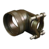 M85049/47SW24 Strain Relief Backshell 90° Cadmium Over Electroless Nickel 25 Shell Size Olive Drab Aluminum 