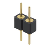 Pack of 2  350-10-102-00-006000   Connector Header 2 position 2.54mm Through Hole :RoHS