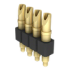 824-22-004-00-001000  Connector Spring Piston 4 Position Through Hole Solder Cup :RoHS
