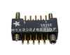 M55302/63B10F  Connector 10 Plug, Male Pins Through Hole