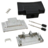 750752-1   Connector 68 Position Two Piece Backshell and Cover Black 180° Shielded Kit
