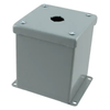E1PBXM Box Metal, Steel Gray Cover Included 4.016" L x 4.016" W (102.00mm x 102.00mm) X 4.764" (121.00mm)