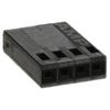 Pack of 20  87499-7   Connectors Housings Receptacle Black 4 Rectangular 0.100" (2.54mm) :Rohs
