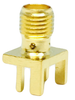 142-0701-851  Johnson / Cinch Connectivity Solutions  RF Connectors / Coaxial Connectors PC END MT JCK GLD .062 BOARDS TAB