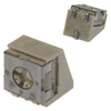3314Z-1-101E   Trimmer 100 Ohms 0.25W, 1/4W J Lead Surface Mount Potentiometer Cermet 1.0 Turn Side Adjustment :RoHS, Cut Tape
