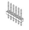 Pack of 5   0022284160   Connector Header Through Hole 16 position 0.100": RoHS