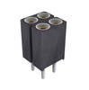 Pack of 5  803-87-004-10-001101  Connector 4 Position Socket 0.100" (2.54mm) Through Hole Gold