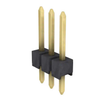 Pack of 5  M20-9990345  Connector Header Through Hole 3 position 0.100" (2.54mm) :Rohs
