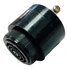 AI-4228-P-C250  Buzzers Indicator, Piezo 220 V 18mA 2.8kHz 94dB @ 220V, 10cm Panel Mount Screw Terminal, Quick Connect Tab - 0.256