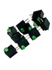  Pack of 10  551-1307-810  LED Circuit Board Indicator 3MM Green, Through Hole, Non Rohs