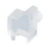 Pack of 12  SLP3-150-100-R  Conn Light Pipe Single Clear Rigid Board Mount, Press Fit, Right Angle