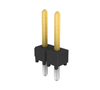Pack of 5 TSW-102-23-S-S Connector Header Through Hole 2 position 0.100" (2.54mm) 