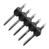 Pack of 4   0010897101   Connector Header Through Hole 10 position 0.100" (2.54mm) : RoHS
