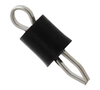 Pack of 5 5001  Black PC Test Point, Miniature Phosphor Bronze Silver Plating Through Hole Mounting Type