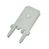 Pack of 4   1217861-1   Connector 0.250" (6.35mm) Quick Connect Male Solder Non-Insulated : RoHS
