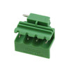 1861060   Connector 4 Position Terminal Block Header, Male Pins, Shrouded (2 Side) 0.197" (5.00mm) 90°, Right Angle Through Hole : RoHS