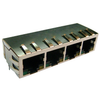 ARJ14A-MASD-A-B-EMU2  Connector 4 Port RJ45Through Hole 10/100 Base-T, AutoMDIX :RoHS