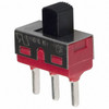 Pack of 4   1101M2S3CQE2   Switch Slide SPDT Through Hole : RoHS
