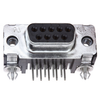 Pack of 4  5747844-4  Connector Receptacle, D-Sub 9 Position R/A SLDR :RoHS