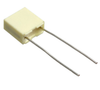 Pack of 120  R82EC3100DQ70J  Cap Film 0.1uF 100V PET 5%( 7.2 X 2.5 X 6.5mm) Radial Stacked 5mm 105°C, Bulk, RoHS
