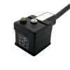 1210503401   Sensor Cable DIN 8MM AC BLK PVC 1M 24V LED, E492N2N10012C42