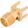 2985-6004  SMA Connector Jack, Female Socket 50 Ohms Through Hole Solder
