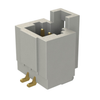 Pack of 4 T1M-02-F-SH-L  Connector Header Surface Mount, Right Angle 2 position 0.039" (1.00mm)